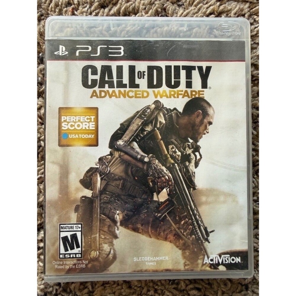 Call of Duty Advanced Warfare PS3 PlayStation 3 Game Activision M Rated